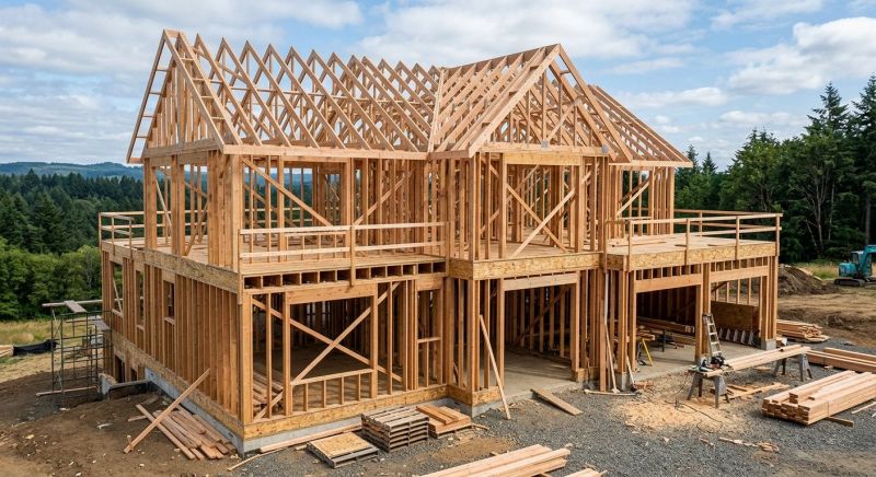 Construction Framing in Conroe, TX