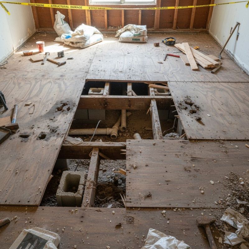 Floor Framing Replacement in Conroe, TX
