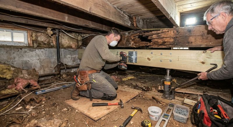 Floor Joist Replacement in Conroe, TX