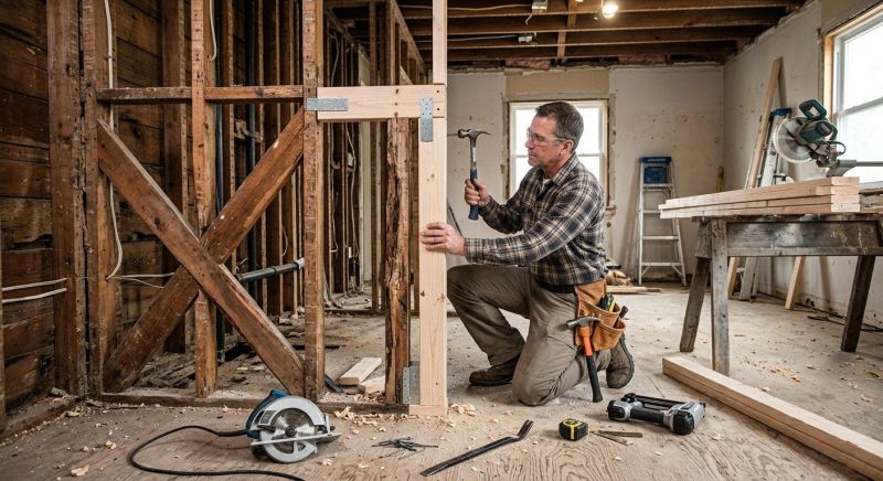 Framing Repair in Kansas City, KS