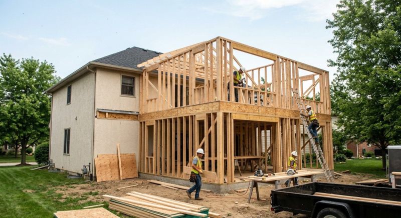 Garage Framing in Wilmington, NC