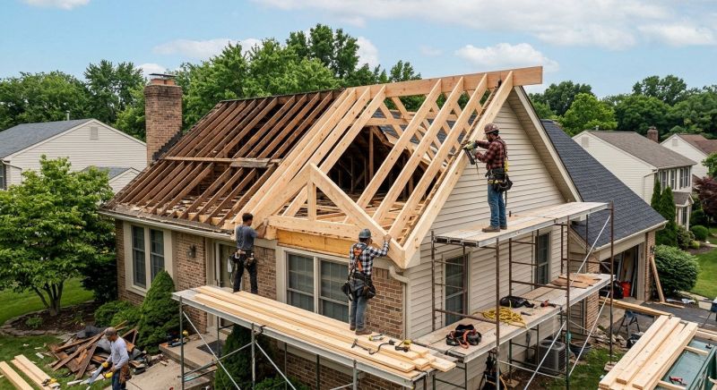 Pole Barn Framing in Conroe, TX