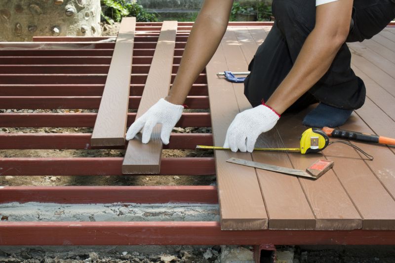 Redwood Deck Installation in Norwalk, CT