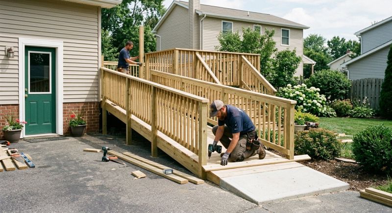 Residential Ramp Installation in Wilmington, NC