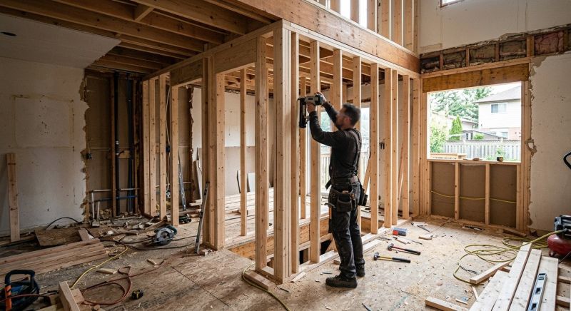 Shop Framing in Kansas City, KS