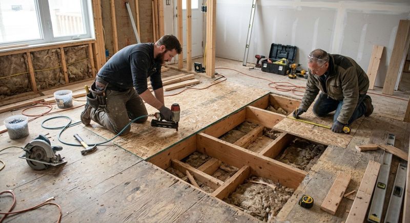 Structural Flooring Repair in Kansas City, KS