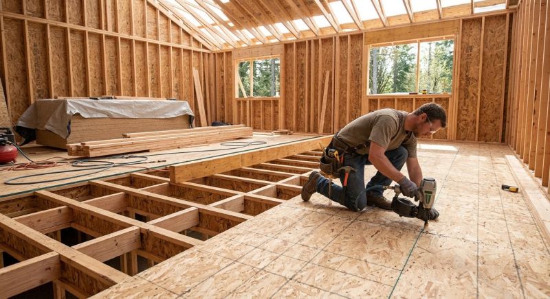 Subfloor Installation in Kansas City, KS