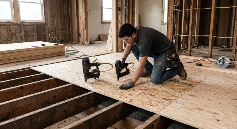 Subfloor Service in Wilmington, NC