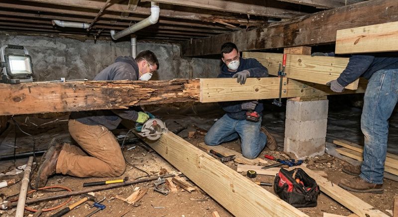 Underfloor Repair in Kansas City, KS